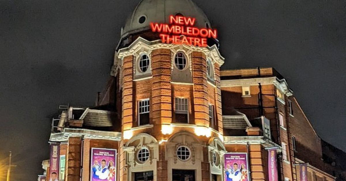 New Wimbledon Theatre nighttime