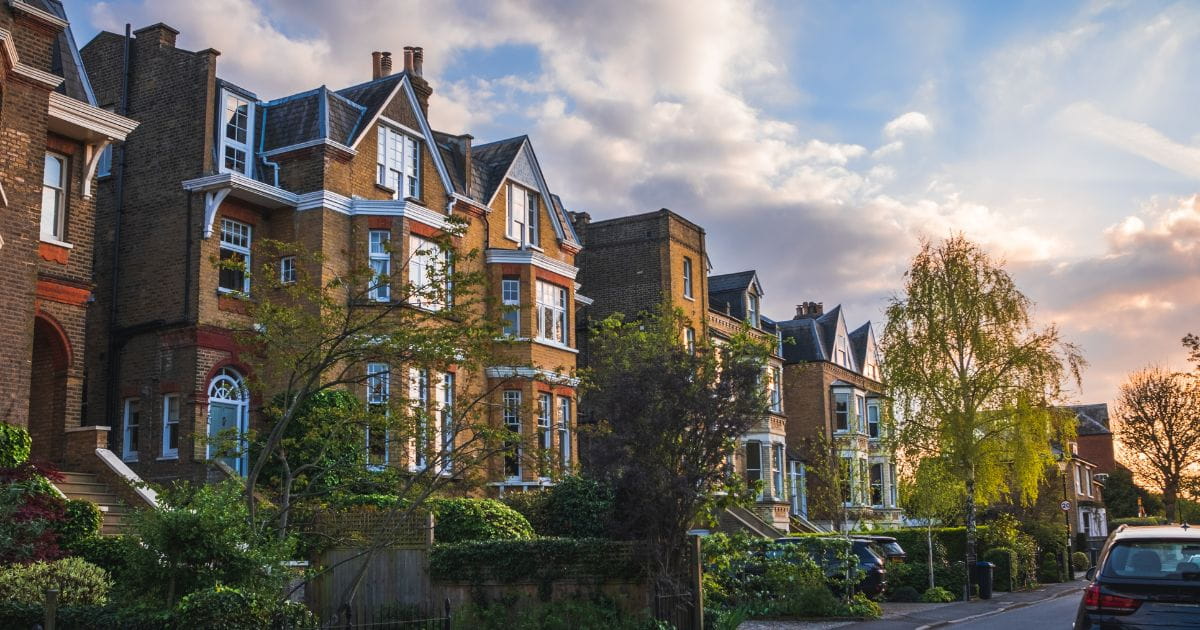 Wimbledon residential street