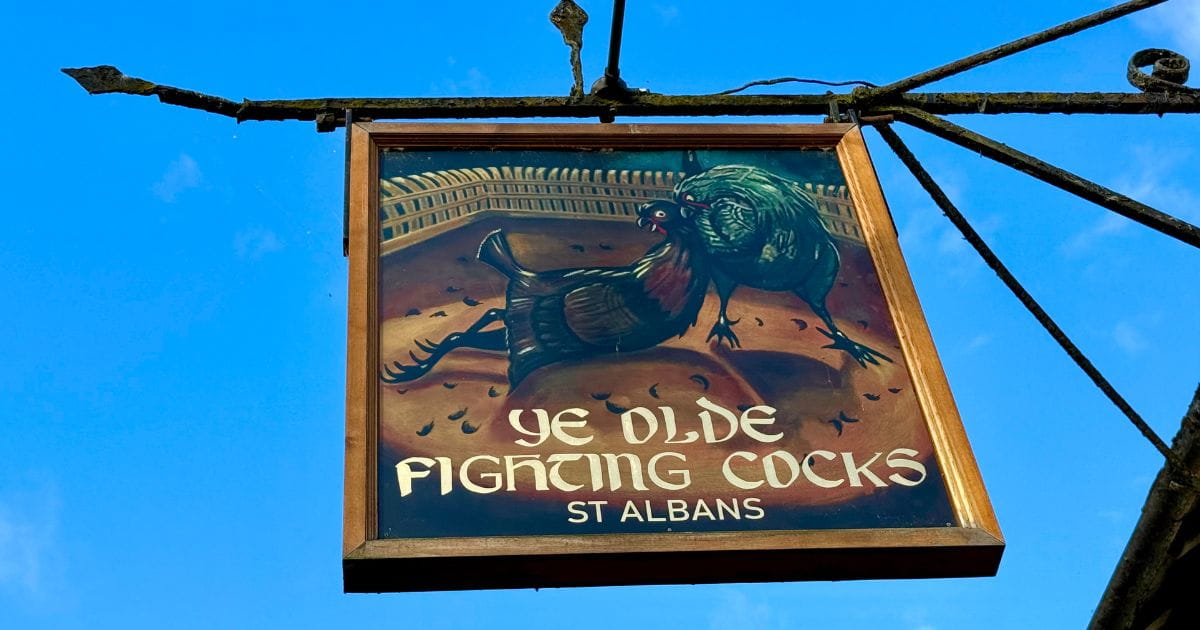 Ye Olde Fighting Cocks Inn St Albans