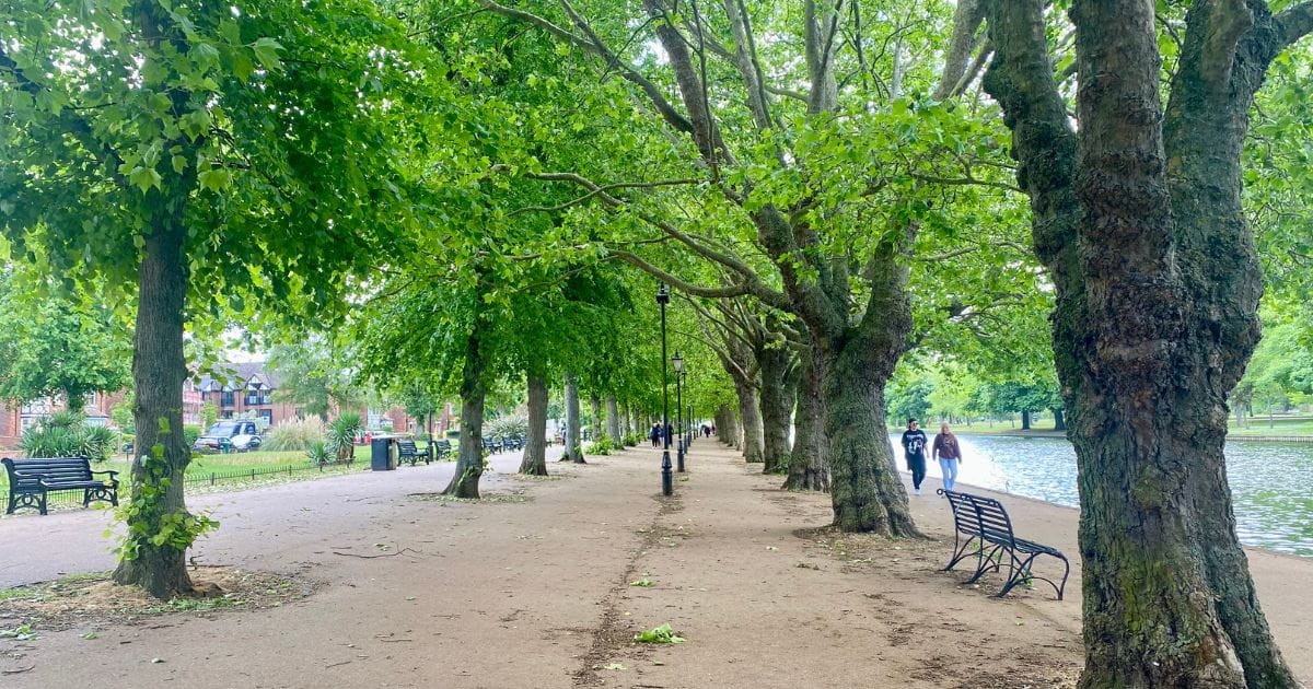 The Embankment in Bedford