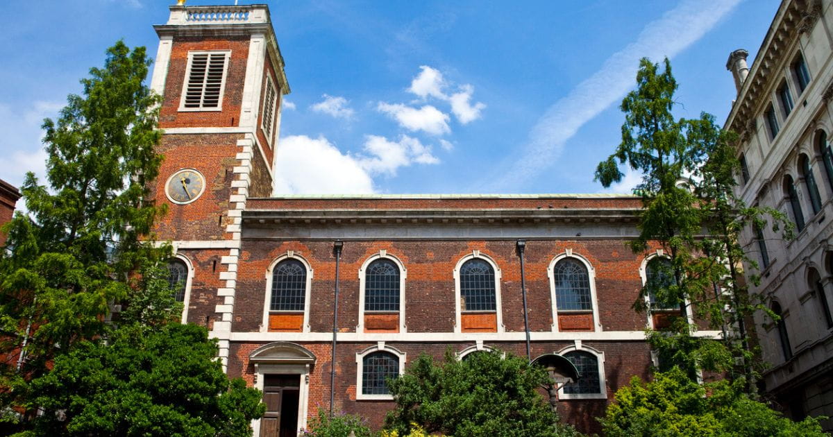 Church of St Andrew by the Wardrobe City of London hidden gem