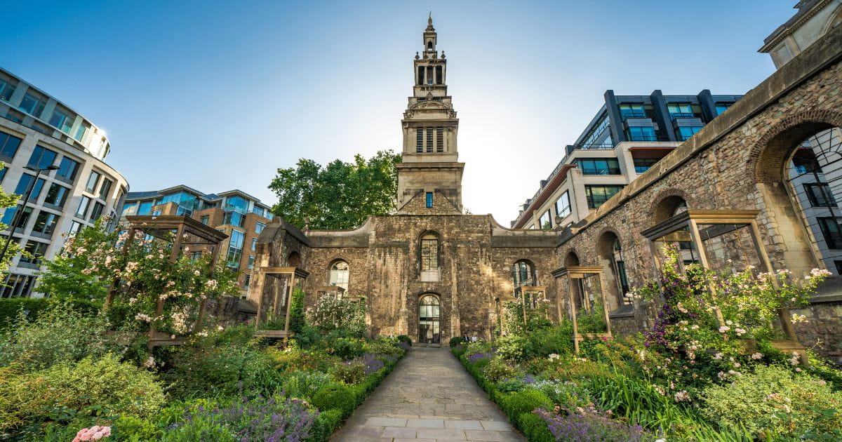 Sir Christopher Wren Church London Christchurch Greyfriars