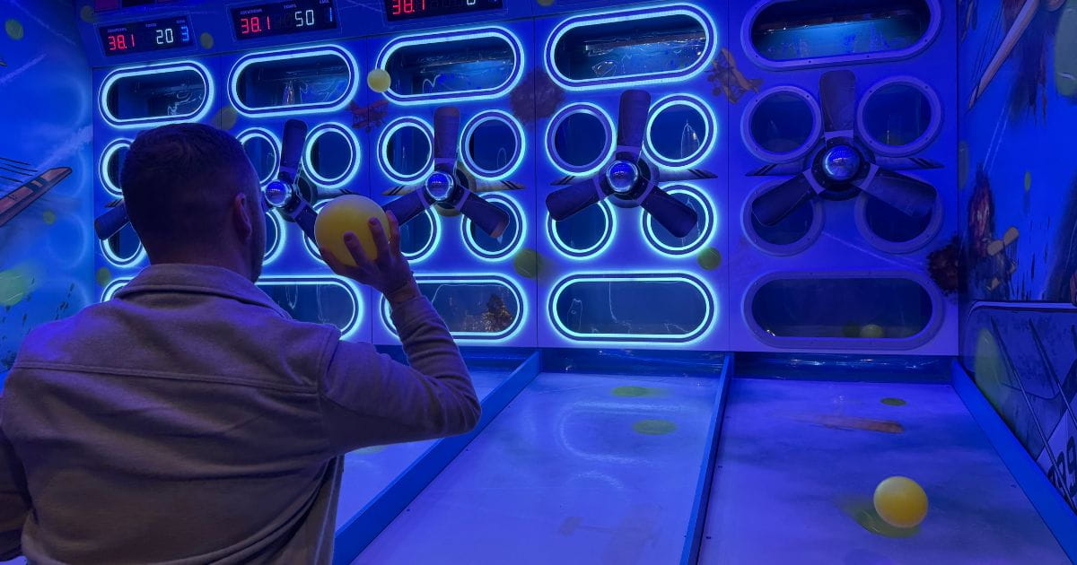 Funfair games in London