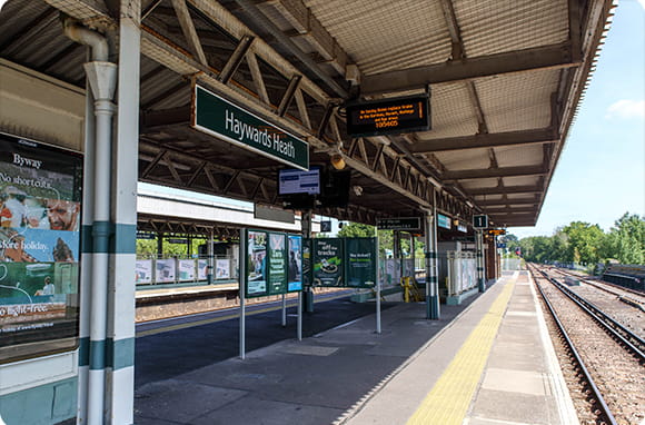 Haywards Heath train station