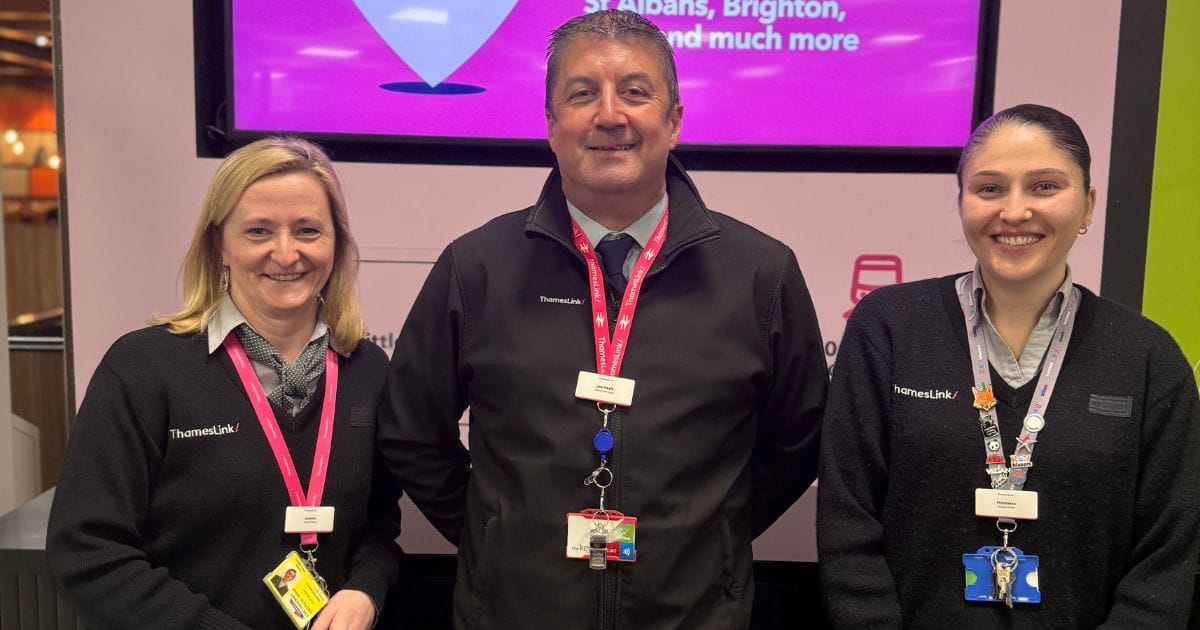 Luton Airport Parkway Thameslink customer team