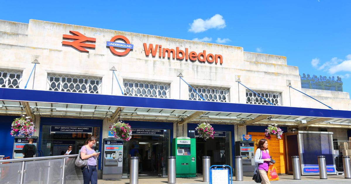 Wimbledon railway station Thameslink