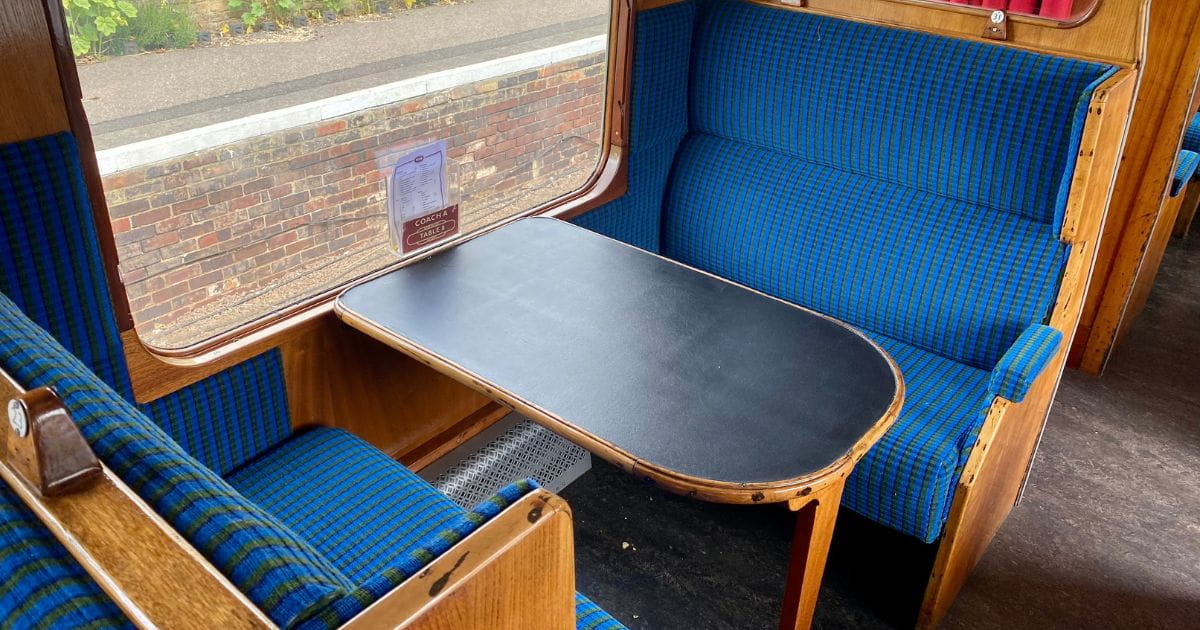Vintage train carriage NVR