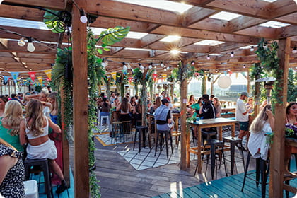 Rooftop bars
