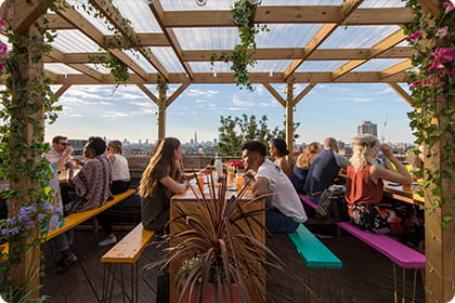 Rooftop bars