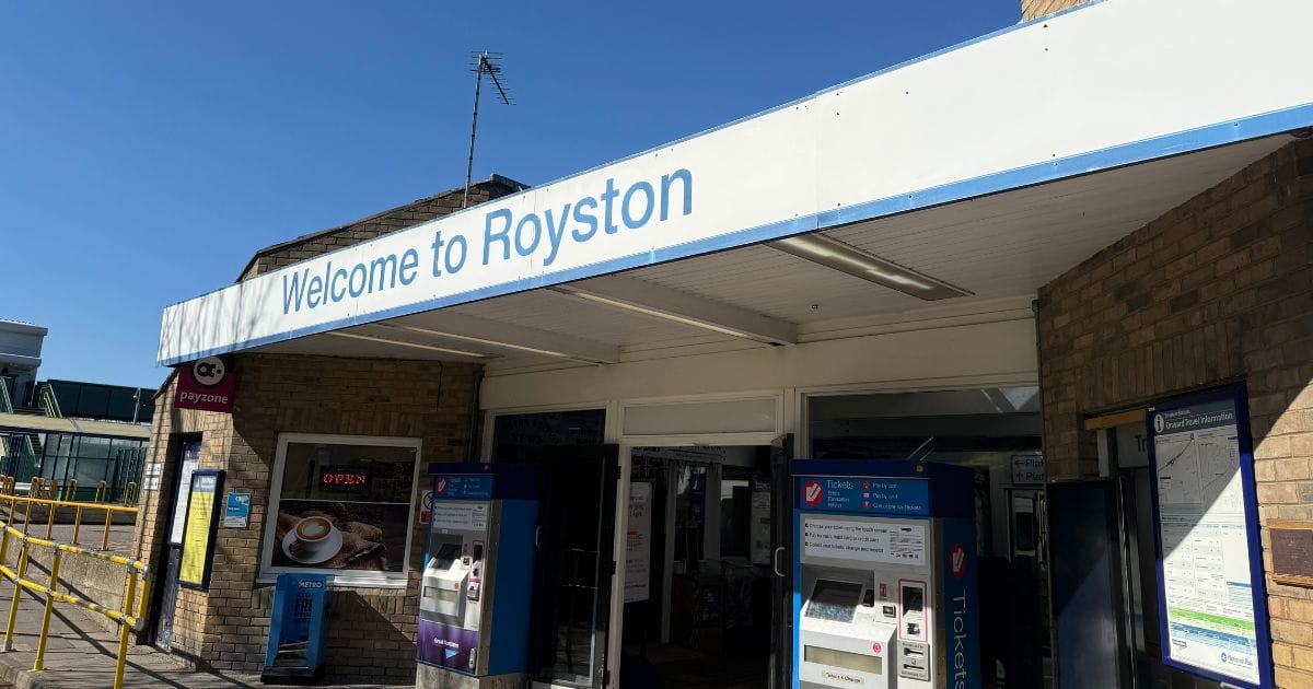 Royston railway station how to get to Royston by train