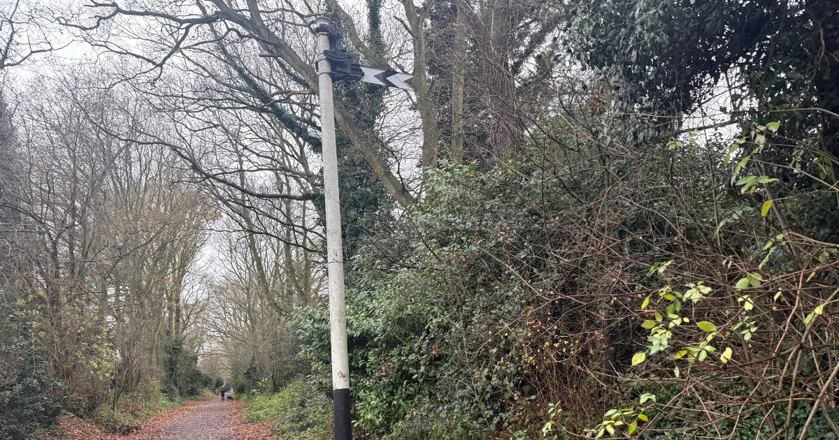 The Nickey Line semaphore signal