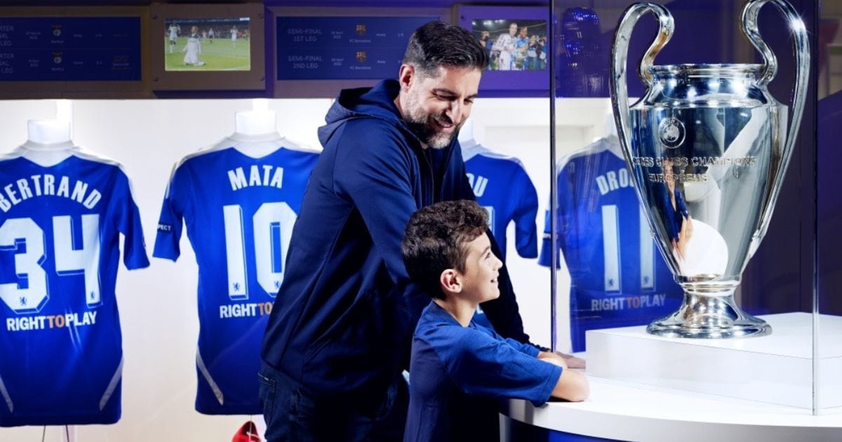 Chelsea FC stadium tour and museum things to do with kids