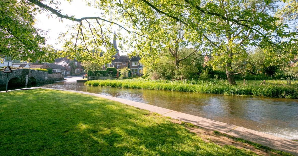 Day trips from London Eynsford Kent summer