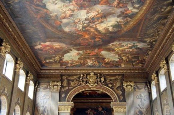 The Painted Hall in Greenwich at Old Royal Naval College