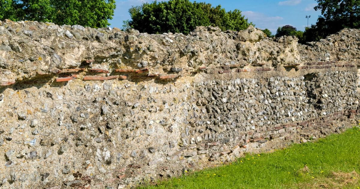 Roman Wall attractions in St Albans