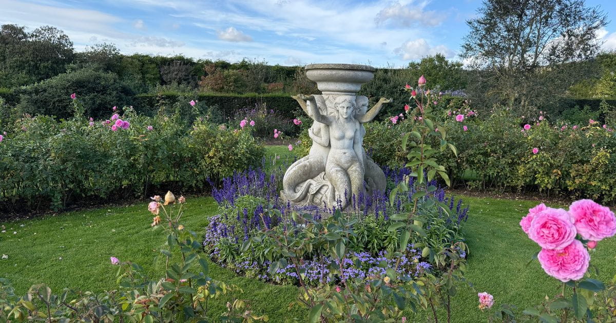 Beautiful gardens near Bedford Luton Wrest Park Bedfordshire