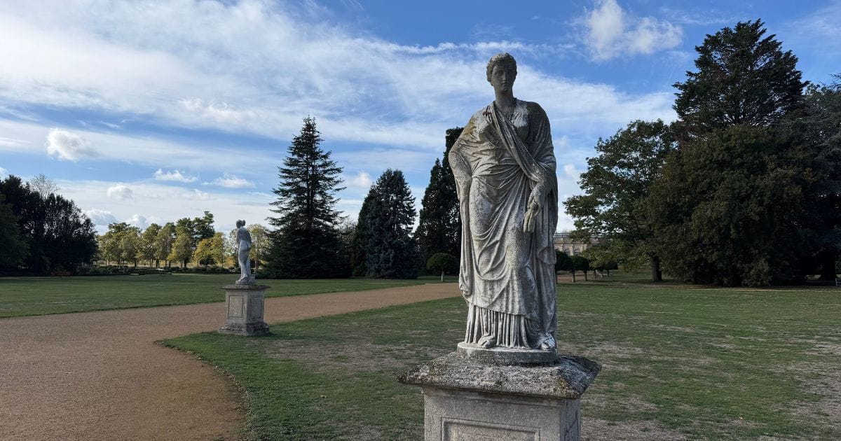 Statues at Wrest Park Bedfordshire